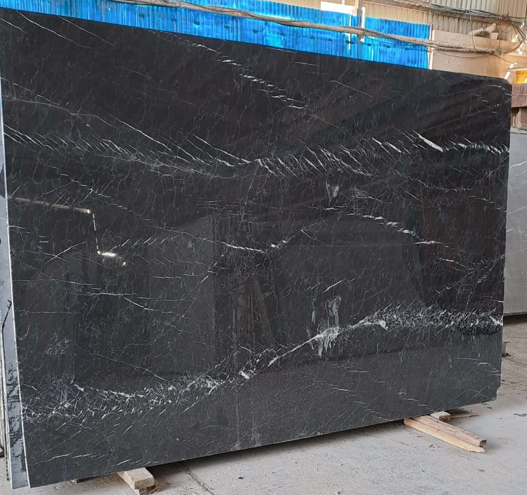 nero marquina marble slab